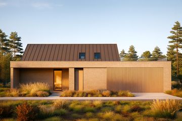  Projekt domu A-118 (PZB1102) - projekt domu parterowego z poddaszem - Zdjęcie 1