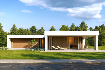  Projekt domu A-116 (PZB1098) - projekt domu parterowego - Zdjęcie 1