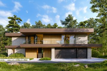  Projekt domu A-115 (PZB1097) - projekt domu z pełnym piętrem - Zdjęcie 1