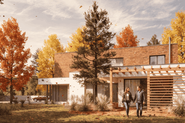  Projekt domu Aedificatus I G2 (SLS1162) - projekt domu z pełnym piętrem - Zdjęcie 2