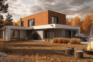  Projekt domu Aedificatus I G2 (SLS1162) - projekt domu z pełnym piętrem - Zdjęcie 3