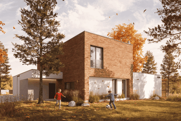  Projekt domu Aedificatus I G2 (SLS1162) - projekt domu z pełnym piętrem - Zdjęcie 6