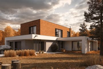  Projekt domu Aedificatus I G2 (SLS1162) - projekt domu z pełnym piętrem - Zdjęcie 1