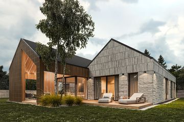  Projekt domu House 41 (WRG1105) - projekt domu parterowego - Zdjęcie 1