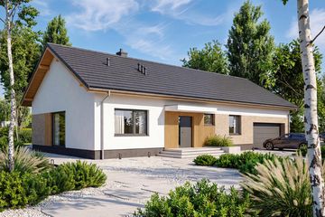  Projekt domu Pigwa (WOF1269) - projekt domu parterowego - Zdjęcie 1