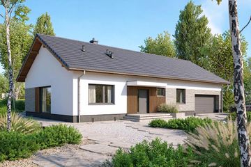  Projekt domu Pigwa (WOF1269) - projekt domu parterowego - Zdjęcie 2