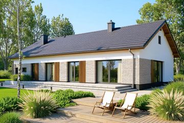  Projekt domu Pigwa (WOF1269) - projekt domu parterowego - Zdjęcie 4