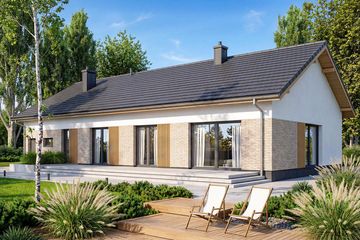  Projekt domu Pigwa (WOF1269) - projekt domu parterowego - Zdjęcie 4