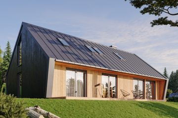  Projekt domu L-326 plus (SLU1061) - projekt domu parterowego z poddaszem - Zdjęcie 2