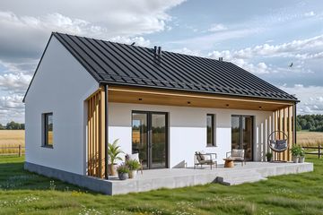  Projekt domu Maluch - murowany (GDE1093) - projekt domu parterowego - Zdjęcie 1