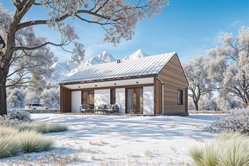  Projekt domu Maluch - murowany (GDE1093) - projekt domu parterowego - Zdjęcie 6