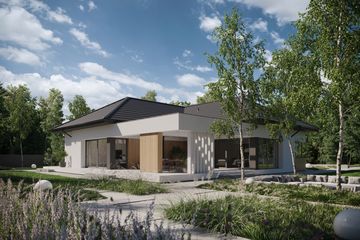  Projekt domu NewHouse 725 w1 (KRZ1142) - projekt domu parterowego - Zdjęcie 4