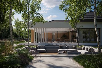  Projekt domu NewHouse 725 w1 (KRZ1142) - projekt domu parterowego - Zdjęcie 16