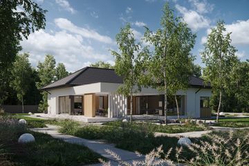  Projekt domu NewHouse 725 w1 (KRZ1142) - projekt domu parterowego - Zdjęcie 24