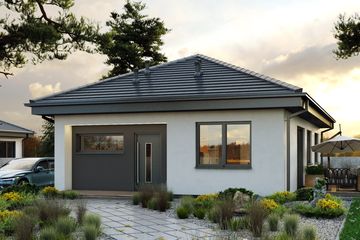  Projekt domu Ka178 (PKT1349) - projekt domu parterowego - Zdjęcie 1