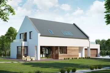  Projekt domu JB60 (GDA1048) - projekt domu parterowego z poddaszem - Zdjęcie 2