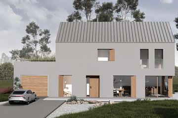  Projekt domu JB65 (GDA1049) - projekt domu z pełnym piętrem - Zdjęcie 2