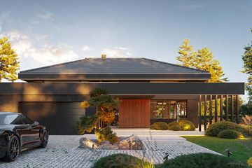  Projekt domu HomeKoncept 128 (KRX1297) - projekt domu z pełnym piętrem - Zdjęcie 1