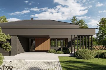  Projekt domu HomeKoncept 128 (KRX1297) - projekt domu z pełnym piętrem - Zdjęcie 3