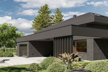  Projekt domu HomeKoncept 128 (KRX1297) - projekt domu z pełnym piętrem - Zdjęcie 8