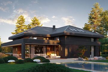  Projekt domu HomeKoncept 128 (KRX1297) - projekt domu z pełnym piętrem - Zdjęcie 14