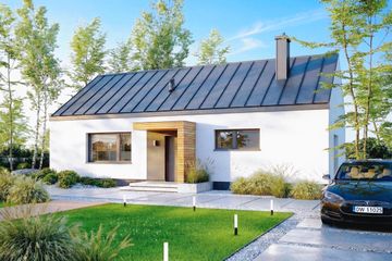  Projekt domu Armonia (WOF1270) - projekt domu parterowego - Zdjęcie 2