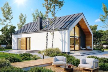  Projekt domu Armonia (WOF1270) - projekt domu parterowego - Zdjęcie 3