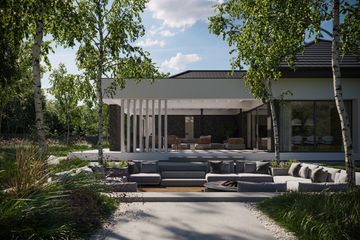  Projekt domu NewHouse 725 w2 (KRZ1143) - projekt domu parterowego - Zdjęcie 6