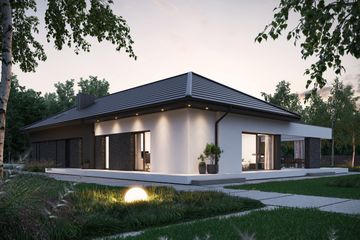  Projekt domu NewHouse 725 w2 (KRZ1143) - projekt domu parterowego - Zdjęcie 19