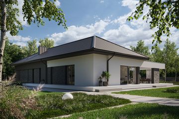  Projekt domu NewHouse 725 w2 (KRZ1143) - projekt domu parterowego - Zdjęcie 20