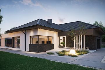  Projekt domu NewHouse 725 w2 (KRZ1143) - projekt domu parterowego - Zdjęcie 23