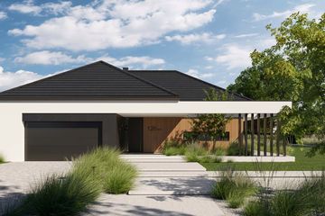  Projekt domu HomeKoncept 126 wariant 01 (KRX1296) - projekt domu parterowego - Zdjęcie 2