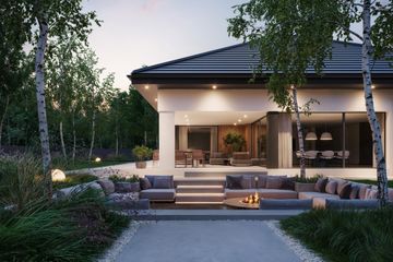  Projekt domu NewHouse 770 w3 (KRZ1145) - projekt domu parterowego - Zdjęcie 9