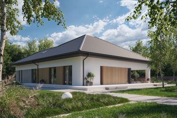  Projekt domu NewHouse 770 w3 (KRZ1145) - projekt domu parterowego - Zdjęcie 13