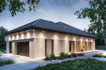  Projekt domu NewHouse 770 w3 (KRZ1145) - projekt domu parterowego - Zdjęcie 14