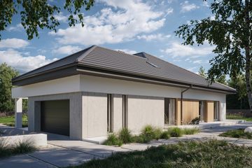  Projekt domu NewHouse 770 w3 (KRZ1145) - projekt domu parterowego - Zdjęcie 15