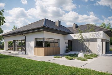  Projekt domu NewHouse 770 w3 (KRZ1145) - projekt domu parterowego - Zdjęcie 17