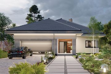  Projekt domu APS 401 wariant 4 (LUA1681) - projekt domu parterowego - Zdjęcie 6