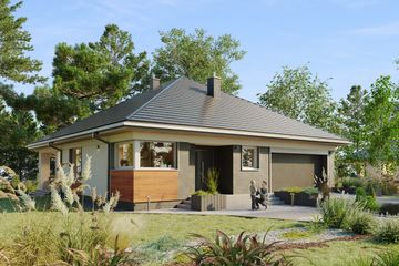  Projekt domu Adela Astra (1957) (KRD3089) - projekt domu parterowego - Zdjęcie 1