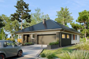  Projekt domu Adela Astra (1957) (KRD3089) - projekt domu parterowego - Zdjęcie 3