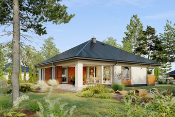  Projekt domu Adela Astra (1957) (KRD3089) - projekt domu parterowego - Zdjęcie 4