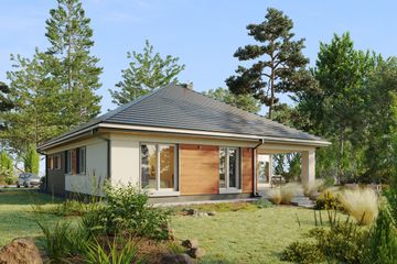  Projekt domu Adela Astra (1957) (KRD3089) - projekt domu parterowego - Zdjęcie 5