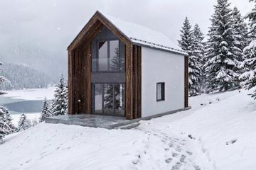  Projekt domu Jaskółka 3 - murowany (GDE1096) - projekt domu parterowego z poddaszem - Zdjęcie 4