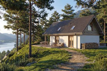  Projekt domu Mazury 2 - murowany (GDE1098) - projekt domu parterowego - Zdjęcie 2