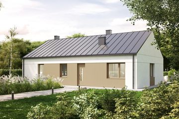  Projekt domu Nasz Parterowy 110 (GDF1005) - projekt domu parterowego - Zdjęcie 1