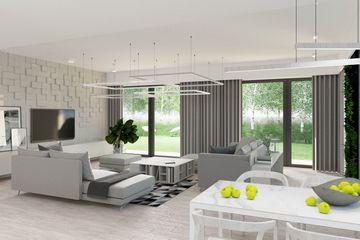  Projekt domu N-163 (PZB1116) - projekt domu parterowego z poddaszem - Zdjęcie 3