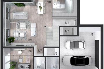  Projekt domu N-163 (PZB1116) - projekt domu parterowego z poddaszem - Zdjęcie 8