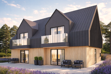  Projekt domu B-473 (PZB1122) - projekt domu parterowego z poddaszem - Zdjęcie 1