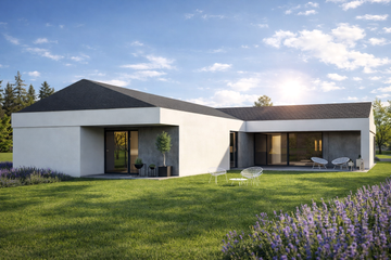  Projekt domu N-141 (PZB1124) - projekt domu parterowego - Zdjęcie 2