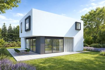  Projekt domu N-232 (PZB1119) - projekt domu z pełnym piętrem - Zdjęcie 2